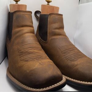 Ariat Men's Tan Leather Western Boots